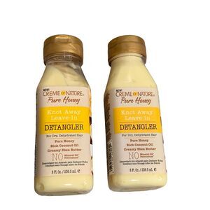 Creme of Nature Pure Honey Break Up Breakage Leave-in Conditioner - 8fl set of t